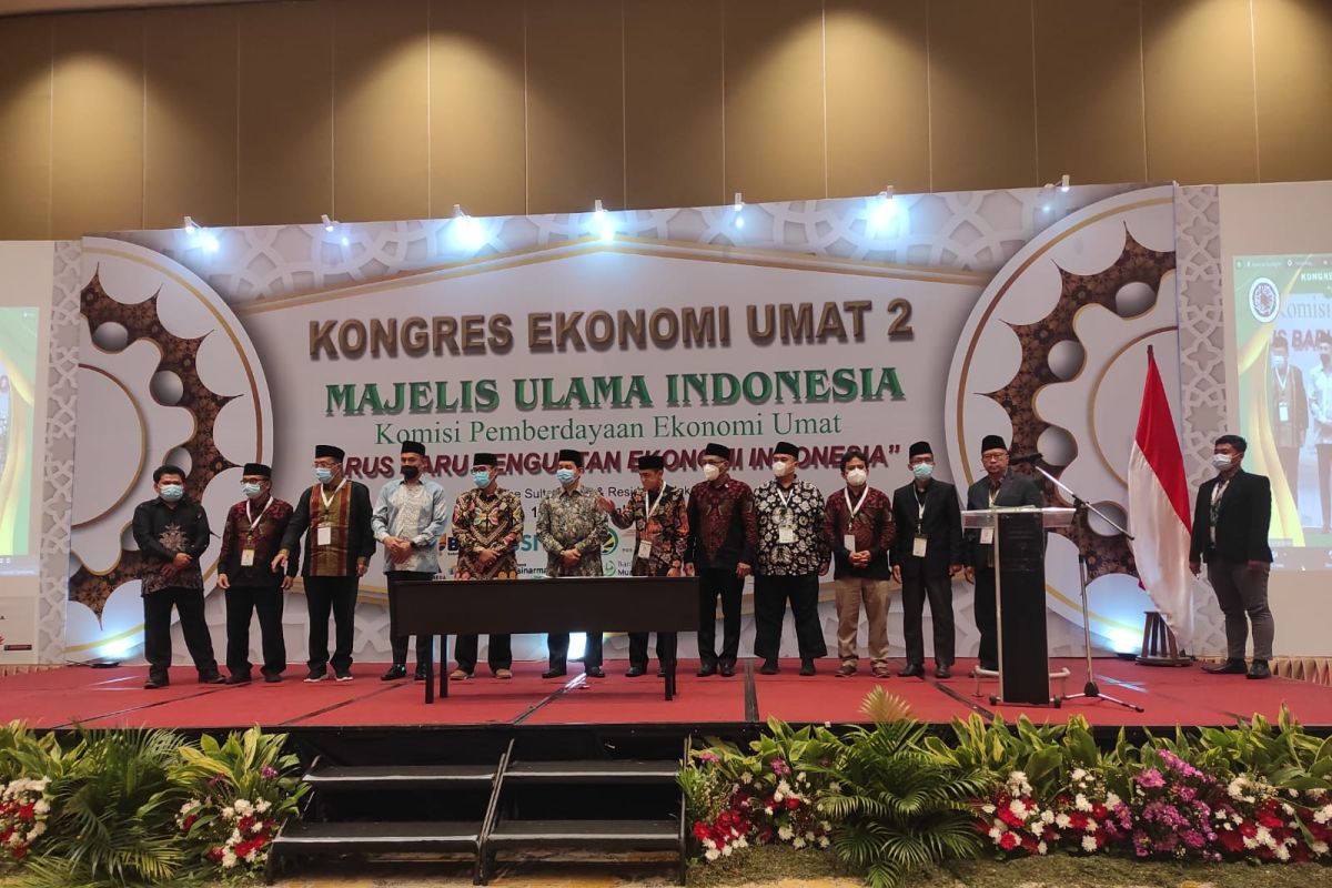 Kongres Ekonomi Umat MUI hasilkan sembilan poin resolusi jihad ekonomi