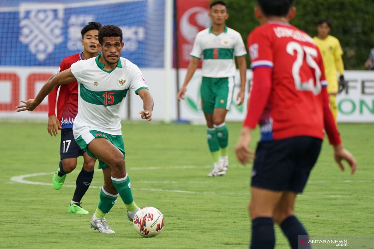 Usai bantai Laos 5-1, Timnas tak gentar hadapi Vietnam