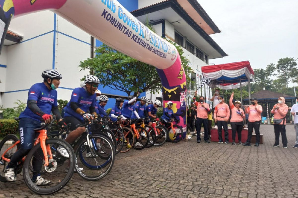 Gowes Jakarta-Bogor-Bandung, BKKBN sosialisasi pencegahan "stunting"