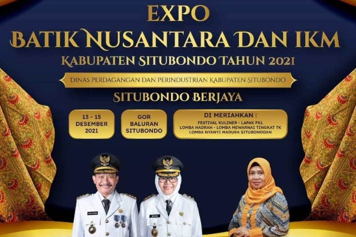 Pemkab Situbondo gelar Expo Batik Nusantara dan IKM