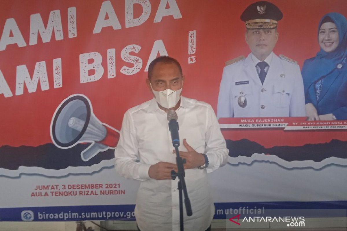 Gubernur  berharap semua kabupaten/kota di Sumut PPKM Level 1