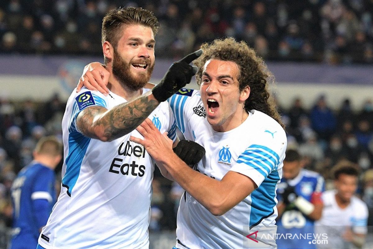 Marseille mengamankan posisi kedua klasemen LIga Prancis