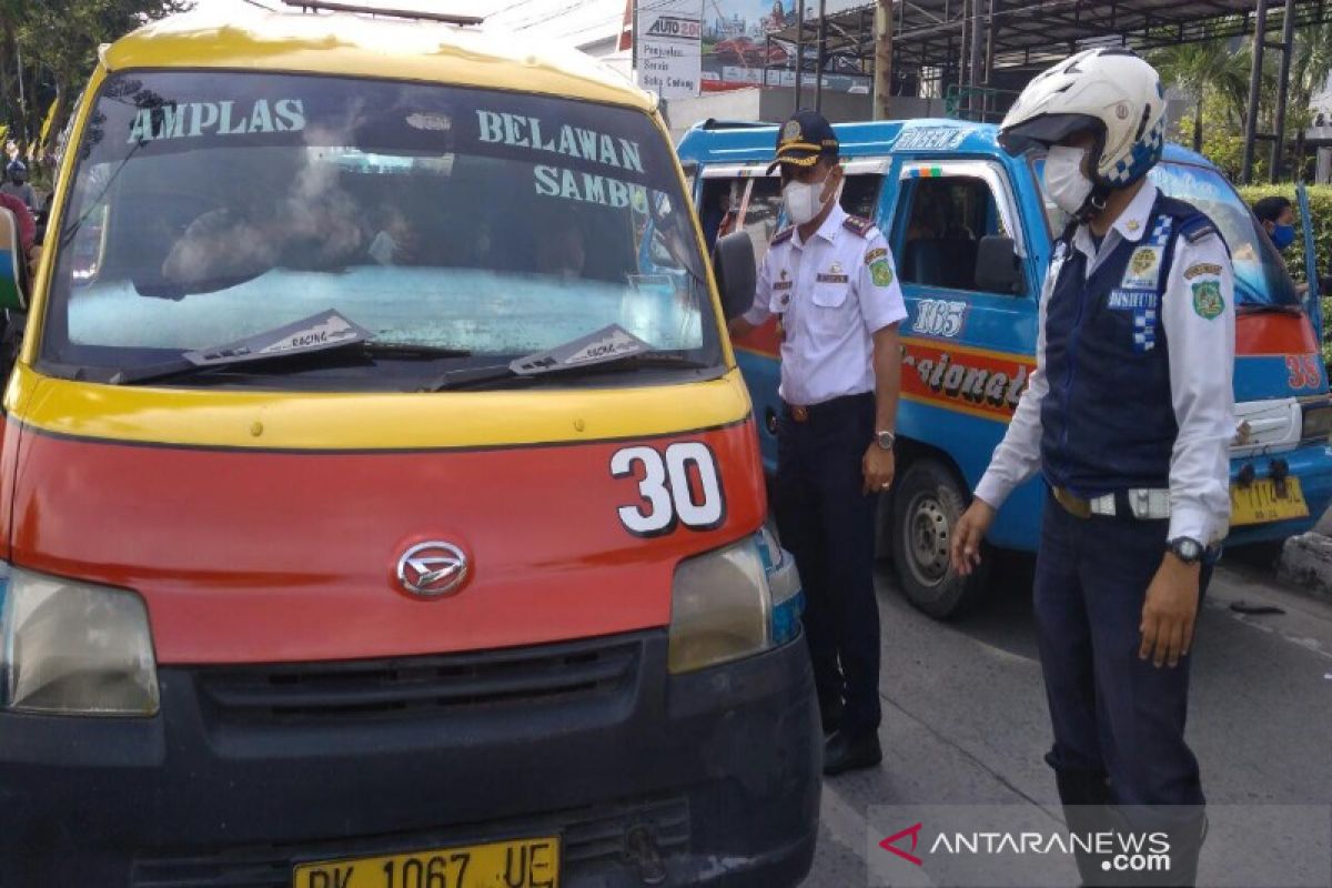 Lima supir angkot di Medan positif narkoba saat berkendara