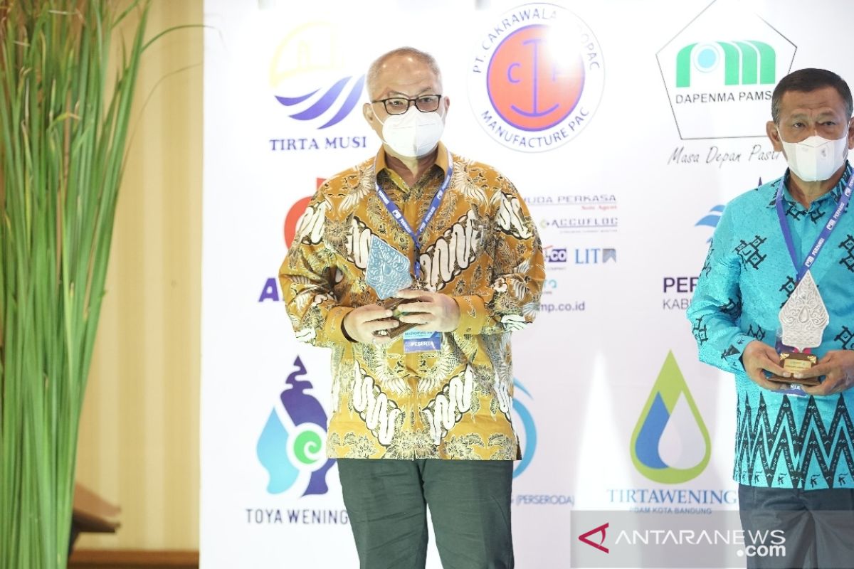 Tirta Kahuripan Kabupaten Bogor raih penghargaan Perpamsi Award 2021