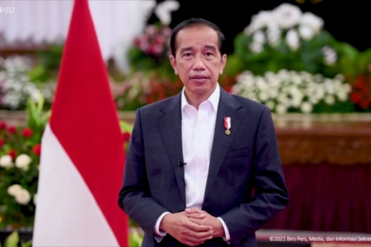 Ucapan HUT Ke-84 LKBN ANTARA dari Presiden Jokowi