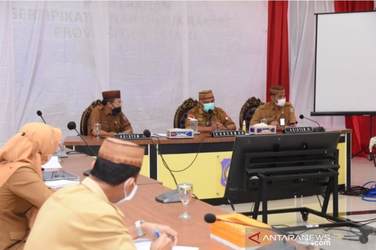 Tim Penyehatan BUMD laporkan hasil kinerja kepada Gubernur Gorontalo