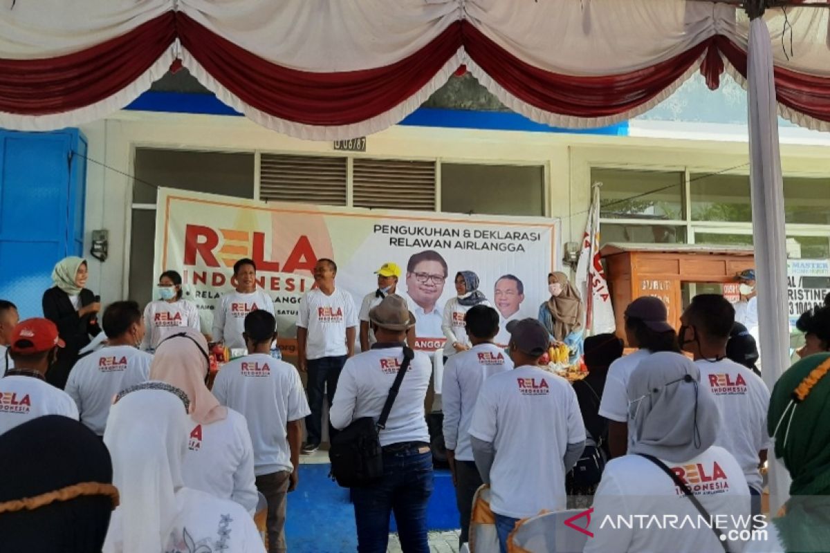 Relawan Tangerang deklarasi mendukung Airlangga sebagai Capres 2024