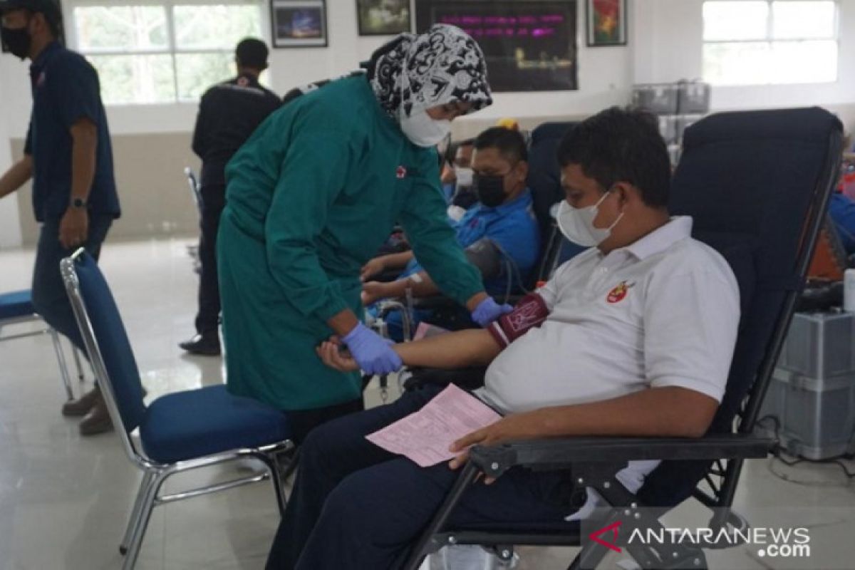 Sempat Vakum Karena Pandemi, KDD Riau Kompleks Berhasil Kumpulkan 442 Kantong Darah