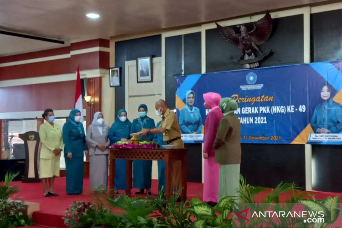 Sekdakab minta PKK Tanah Laut menjadi pelopor inspiratif dalam pembangunan daerah