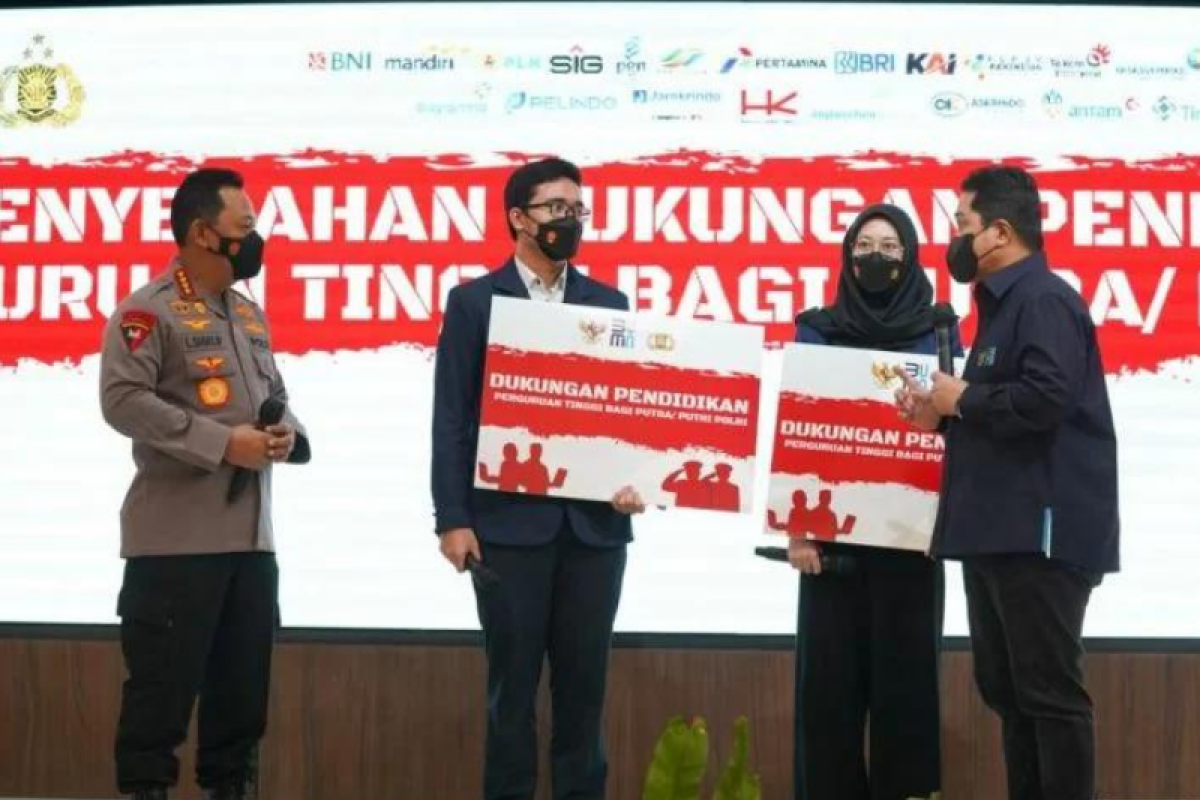BUMN beri dukungan pendidikan bagi anak TNI - Polri