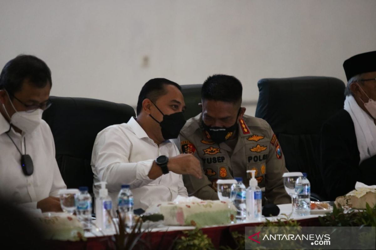 Forkopimda Surabaya konsentrasi pengamanan Natal mulai 17 Desember