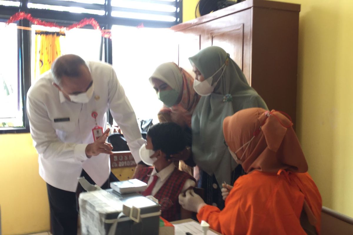 Anak usia 6-11 tahun di Kabupaten Tangerang divaksinasi COVID-19