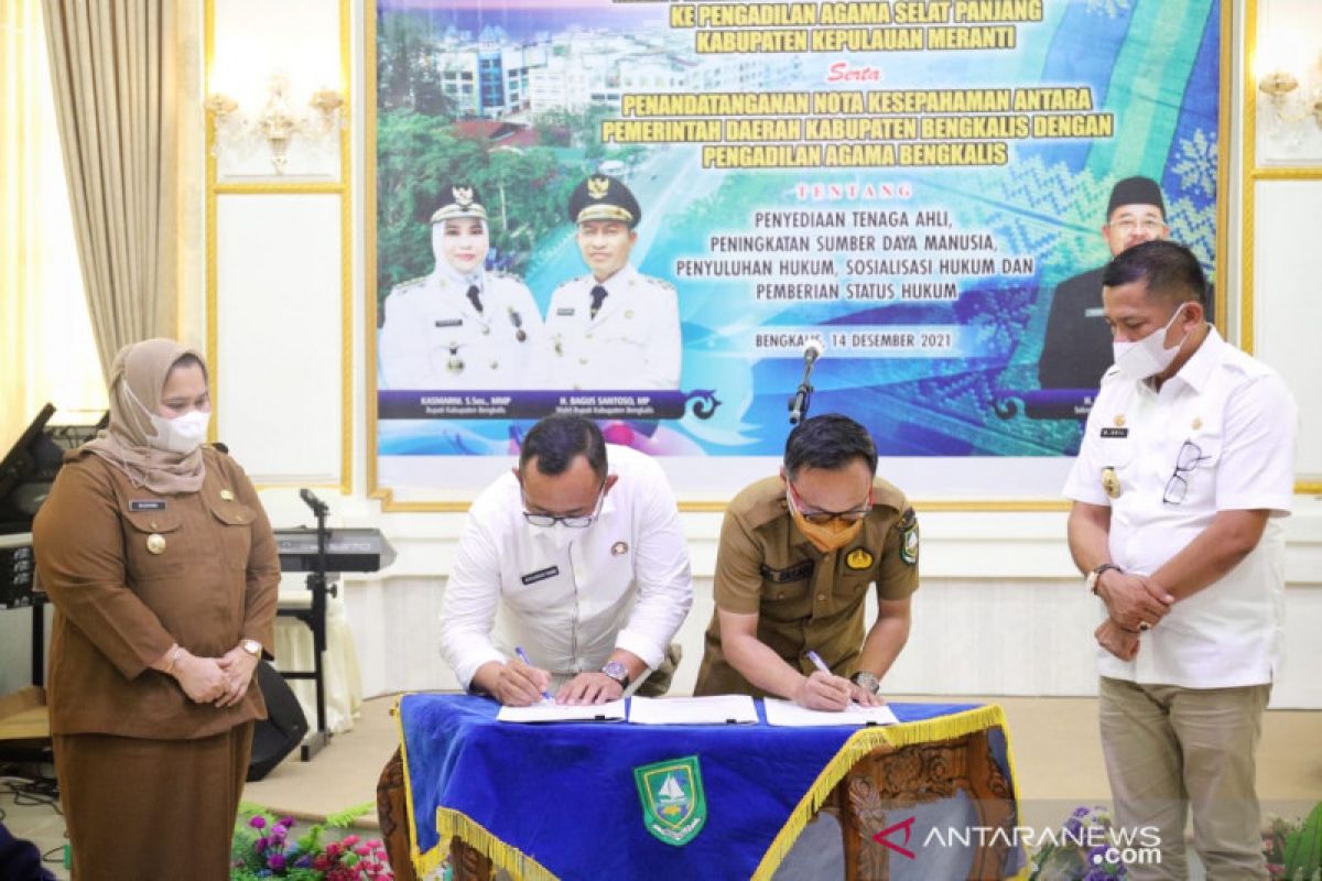 Pemkab Kepulauan Meranti MoU dengan RSUD Bengkalis, ini isinya