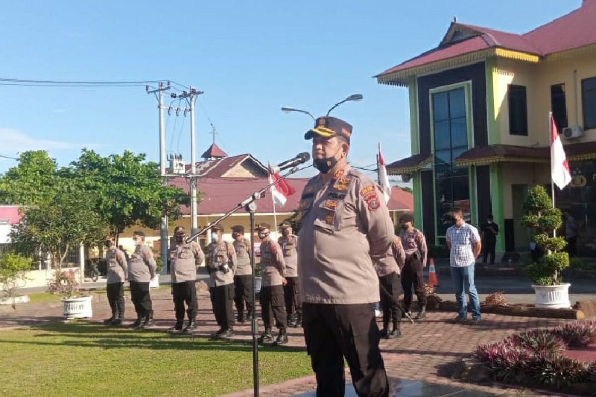 Kapolres Batubara perintahkan seorang personel wajib bawa 10 orang untuk divaksinasi