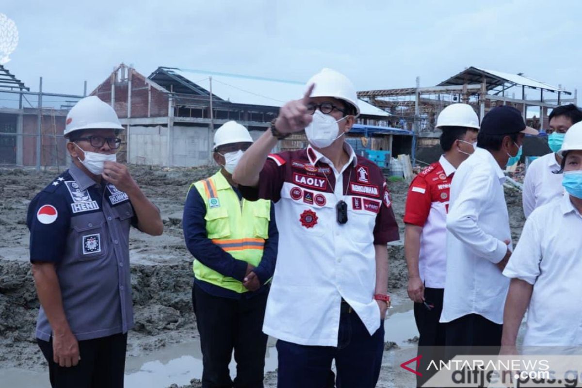 Pembangunan tiga lapas baru di Nusakambangan hampir selesai
