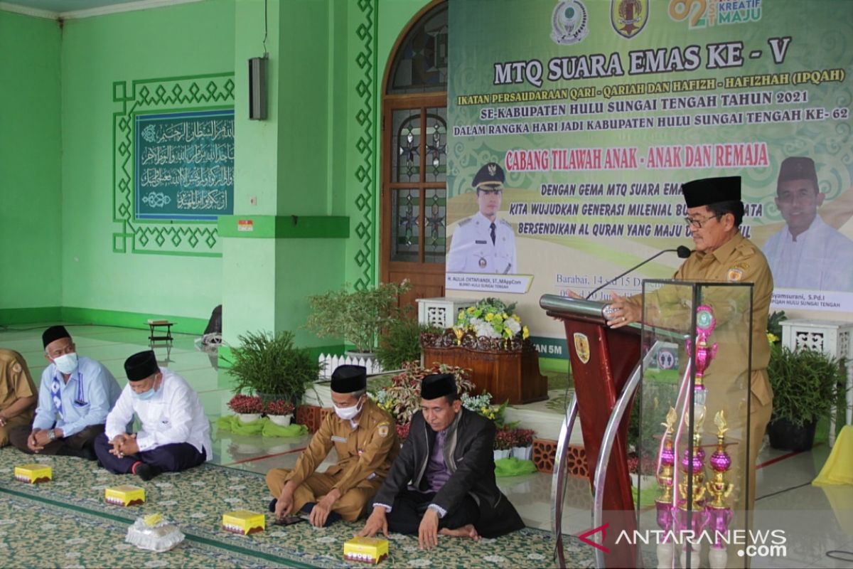 HST gelar MTQ suara emas