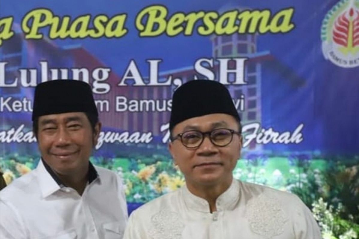 Zulkifli Hasan: PAN kehilangan atas meninggalnya Haji Lulung