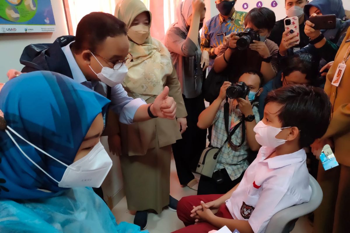 Jakarta governor eyes vaccinating 1.1 million children aged 6-11 years