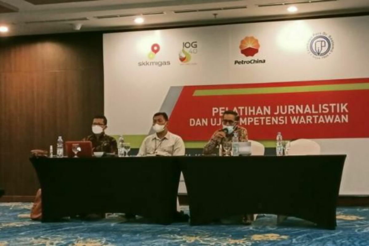 Hari pertama UKW FJM-SKK Migas bersama LPDS, Anggota Dewan Pers: jangan tegang