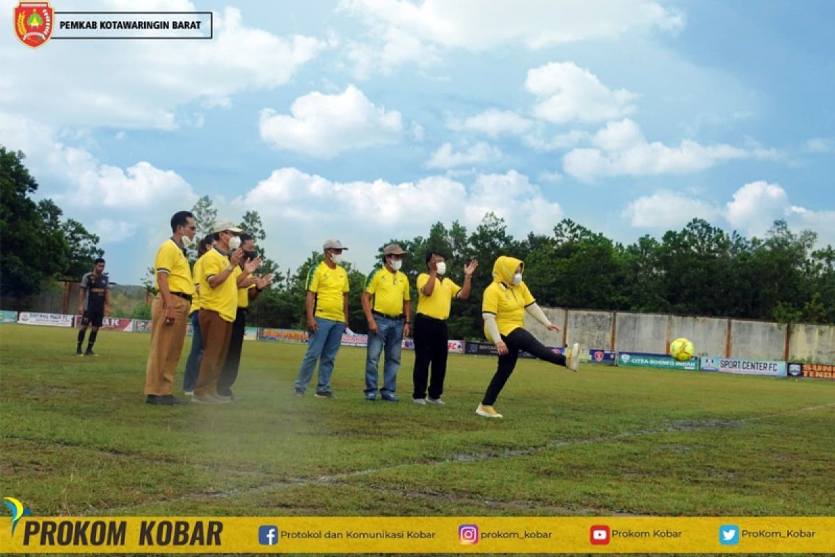 Sebanyak 47  klub dari tiga kabupaten ikuti Bupati Cup XV Kobar