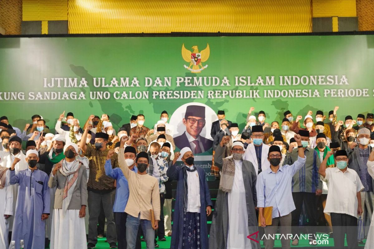 Forum Ijtima Ulama-Pemuda Islam dukung Sandiaga Uno Capres 2024