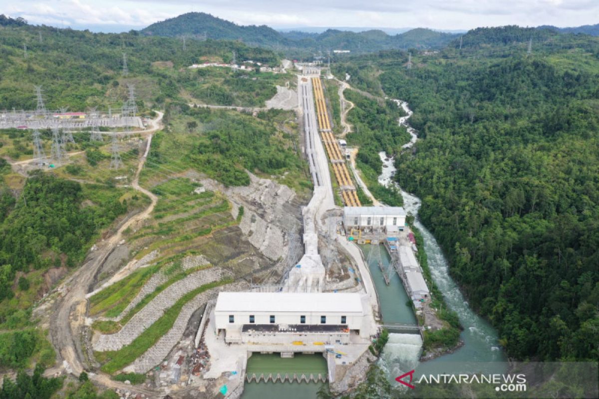 PLTA Poso ekstensi 2 kapasitas 4x50 megawatt kantongi sertifikat laik operasi