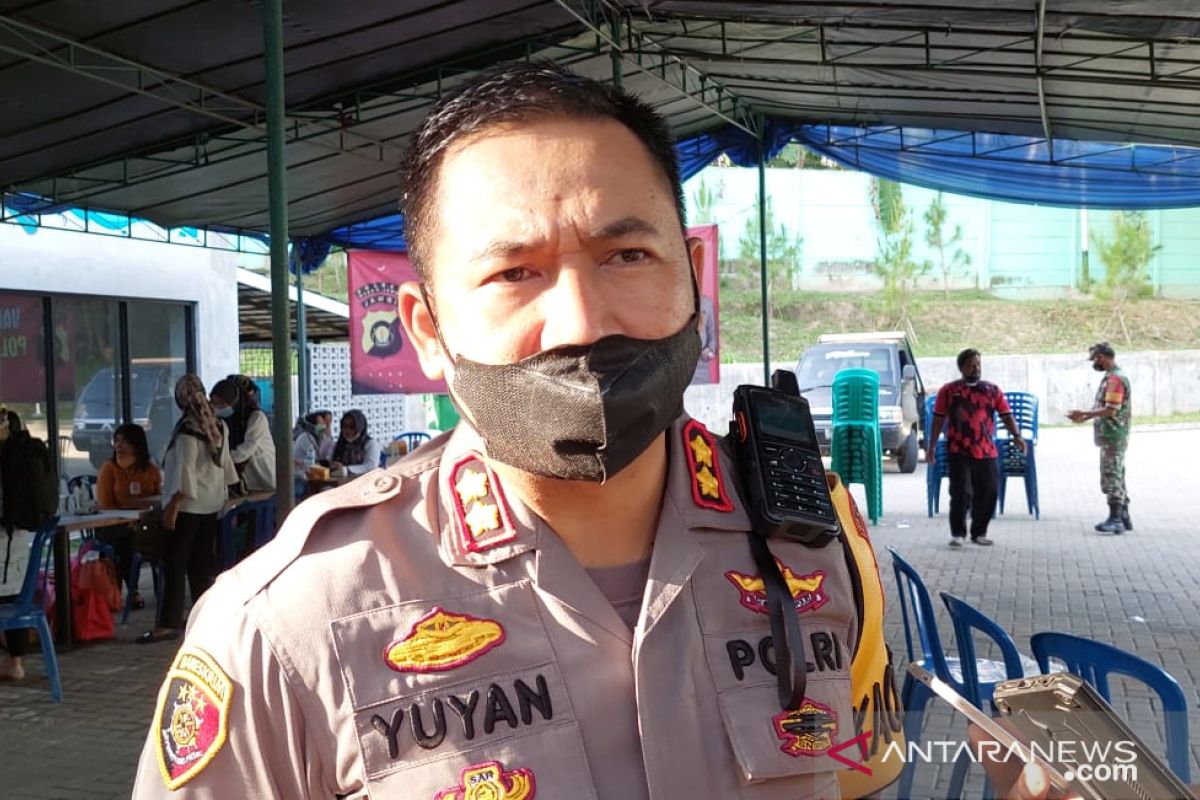 Polres Muarojambi gelar vaksin di tempat wisata kuliner