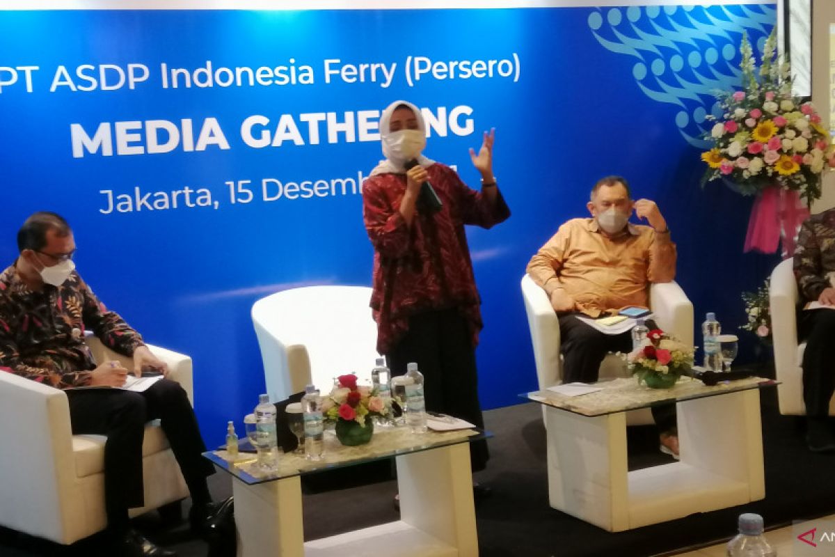 ASDP catatkan kinerja positif di akhir 2021