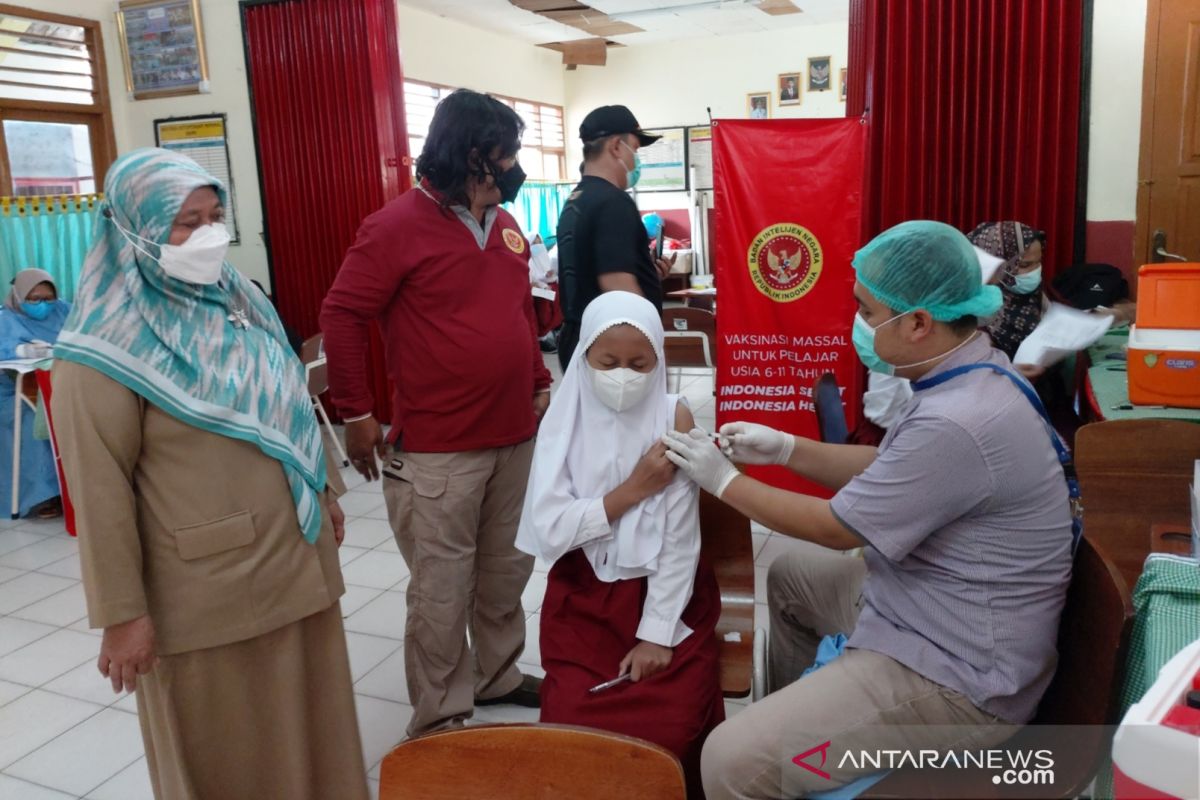 BIN starts vaccinating 6--11 year olds in West Java