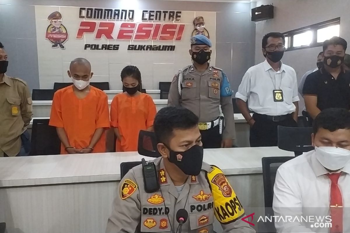Sepasang kekasih  menjambret  bocah