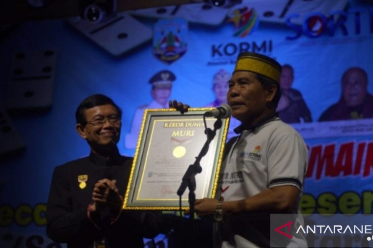 Kaltara Raih Rekor Muri Permainan Domino Serentak Terbanyak