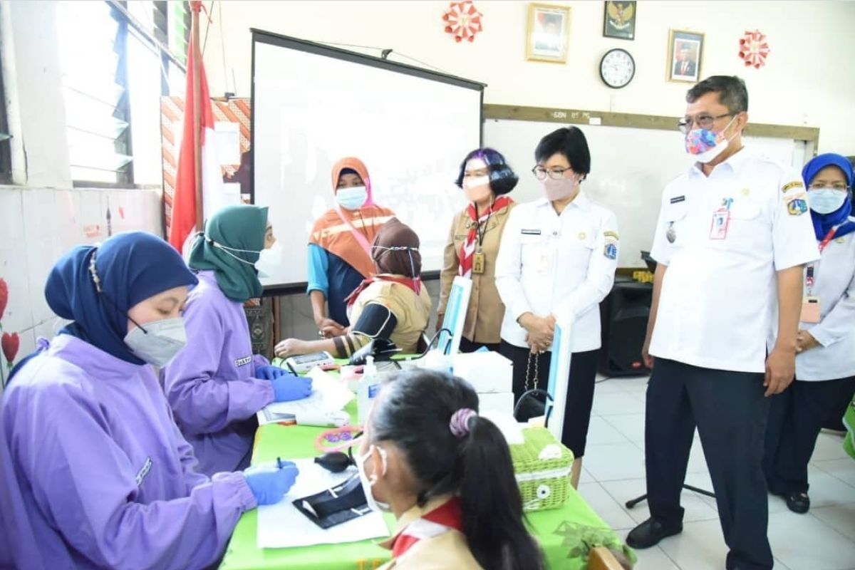 Hampir 5.000 anak terima vaksin di Jakarta Timur Rabu ini