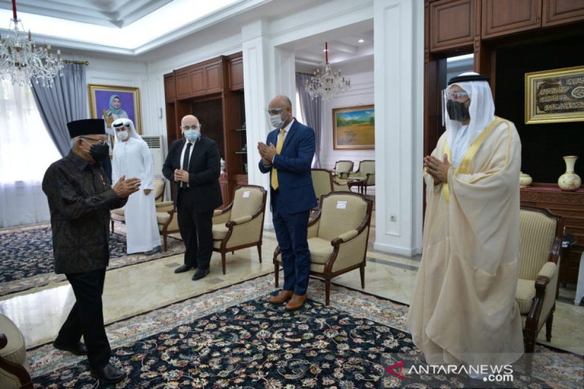 VP receives Muslim scholars keen to learn about Indonesia's harmony