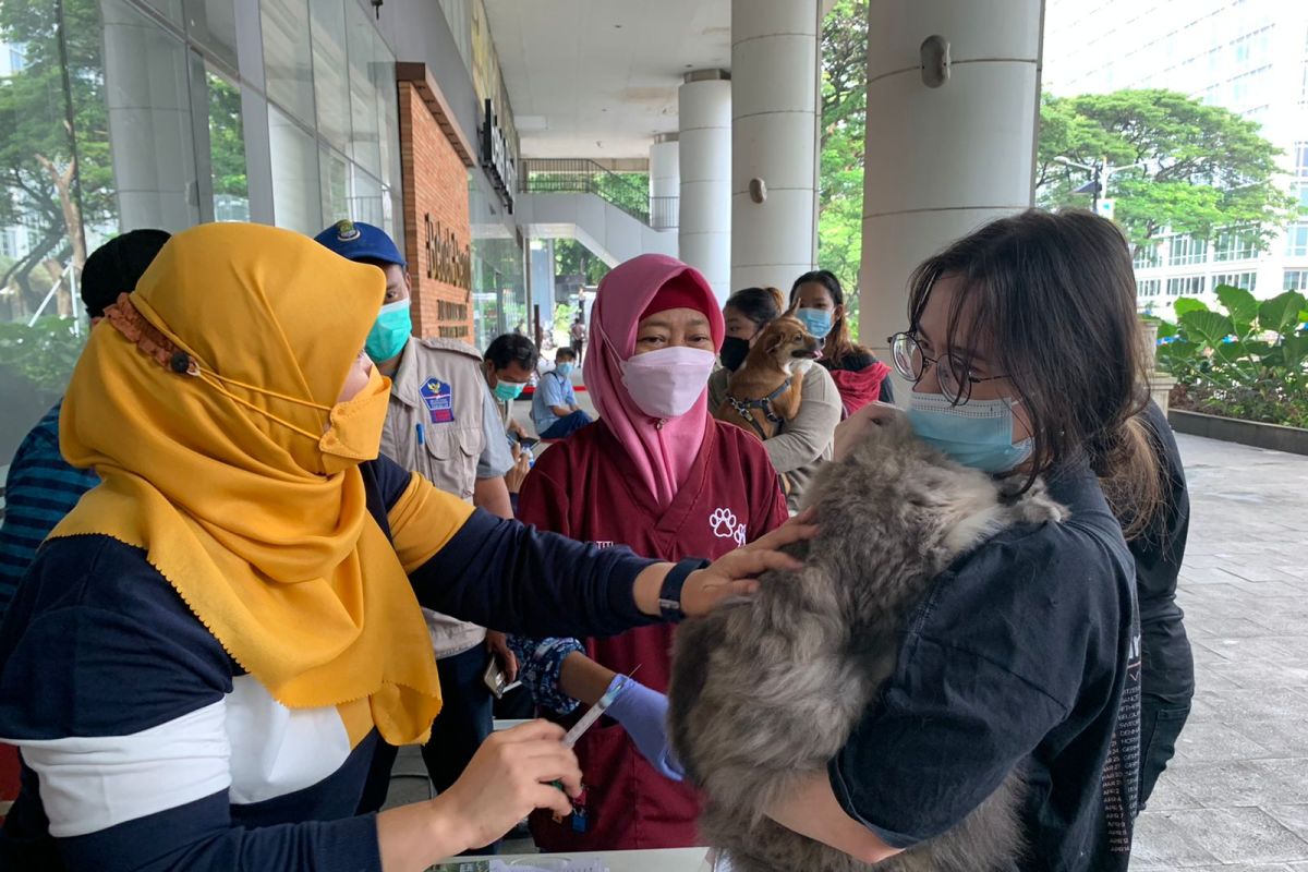 Lippo Karawaci gelar vaksinasi rabies gratis dukung 