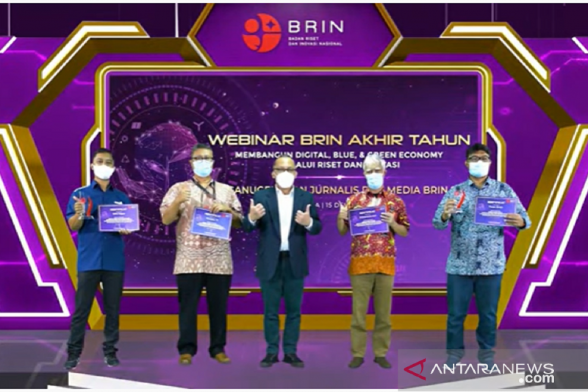 ANTARA raih penghargaan Media Massa Online Terbaik 2021 dari BRIN