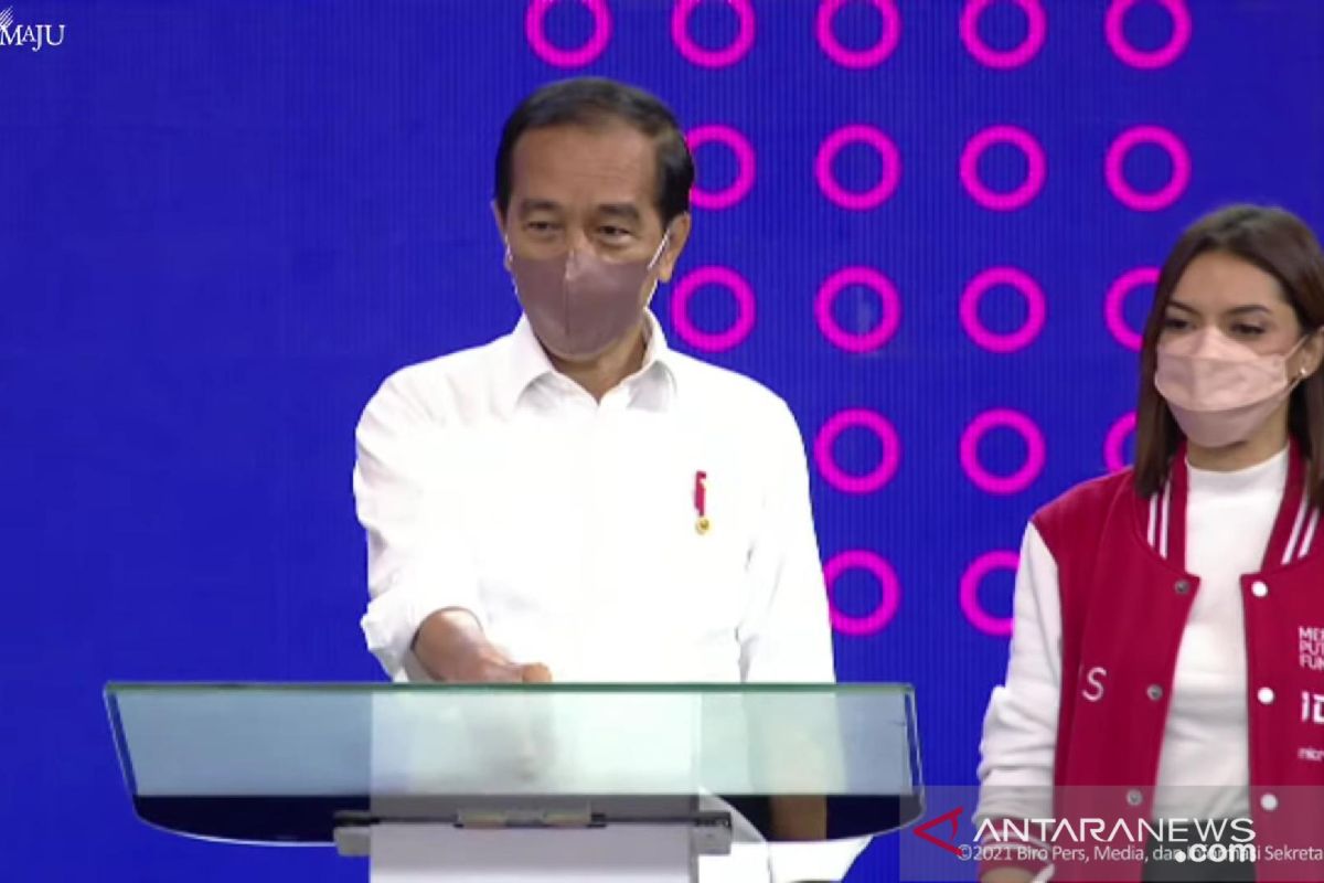 Jokowi ingin bangun "digital government" tapi akui tak mudah