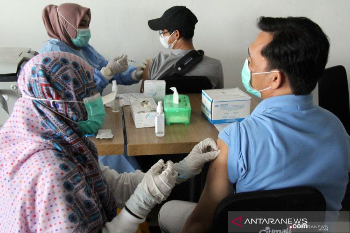 Vaksinasi di Riau baru 60,37 persen, ini dia rincian per daerah