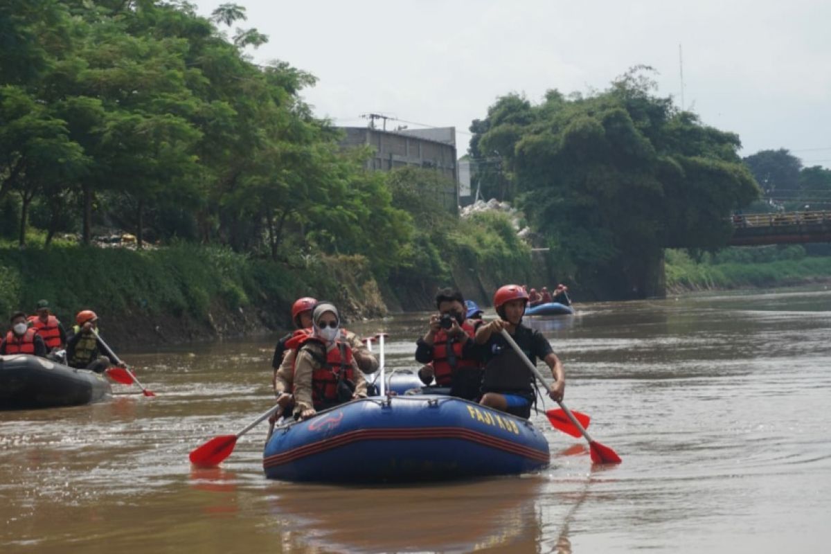 Satgas lakukan susur sungai untuk evaluasi kondisi Citarum