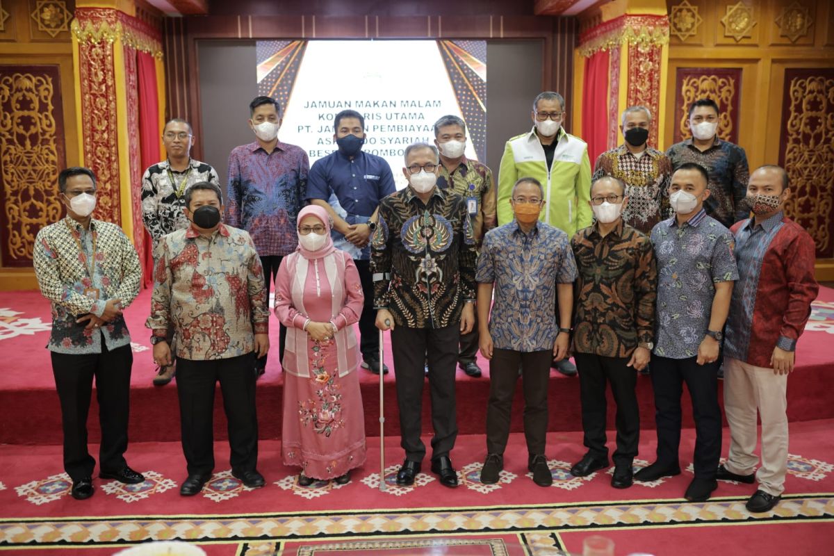 Gubernur Aceh terima silaturrahmi Komut PT. Jaminan Pembiayaan Askrindo Syariah