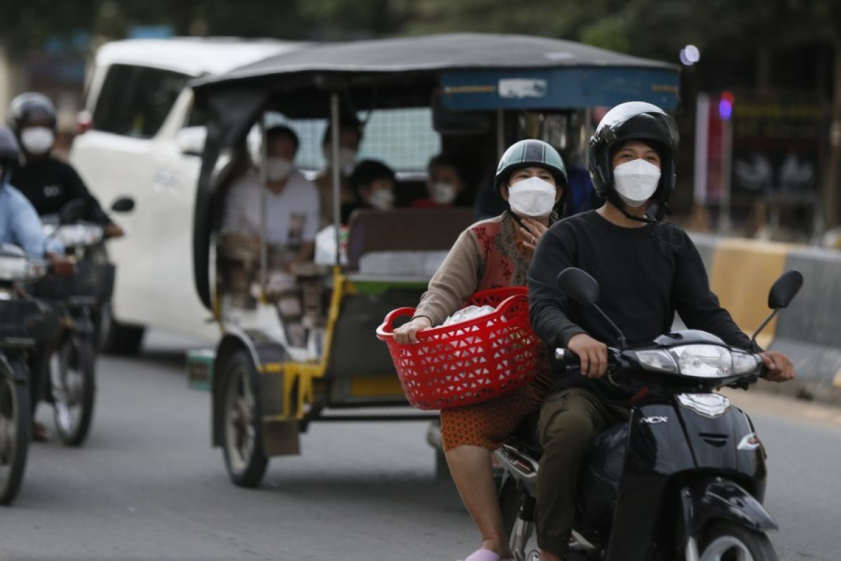 Kamboja catat kasus harian baru COVID-19 terendah