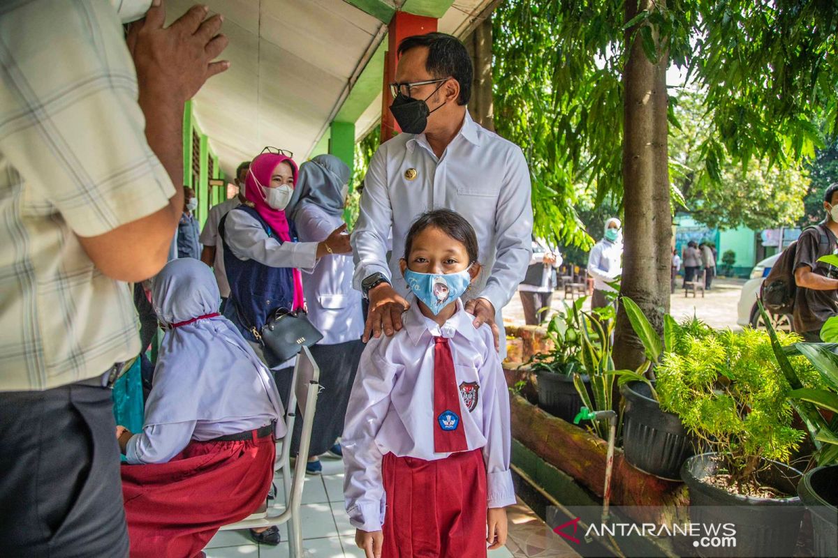 Pemkot Bogor target dosis pertama vaksinasi COVID-19  anak 6-11 tahun selesai Januari