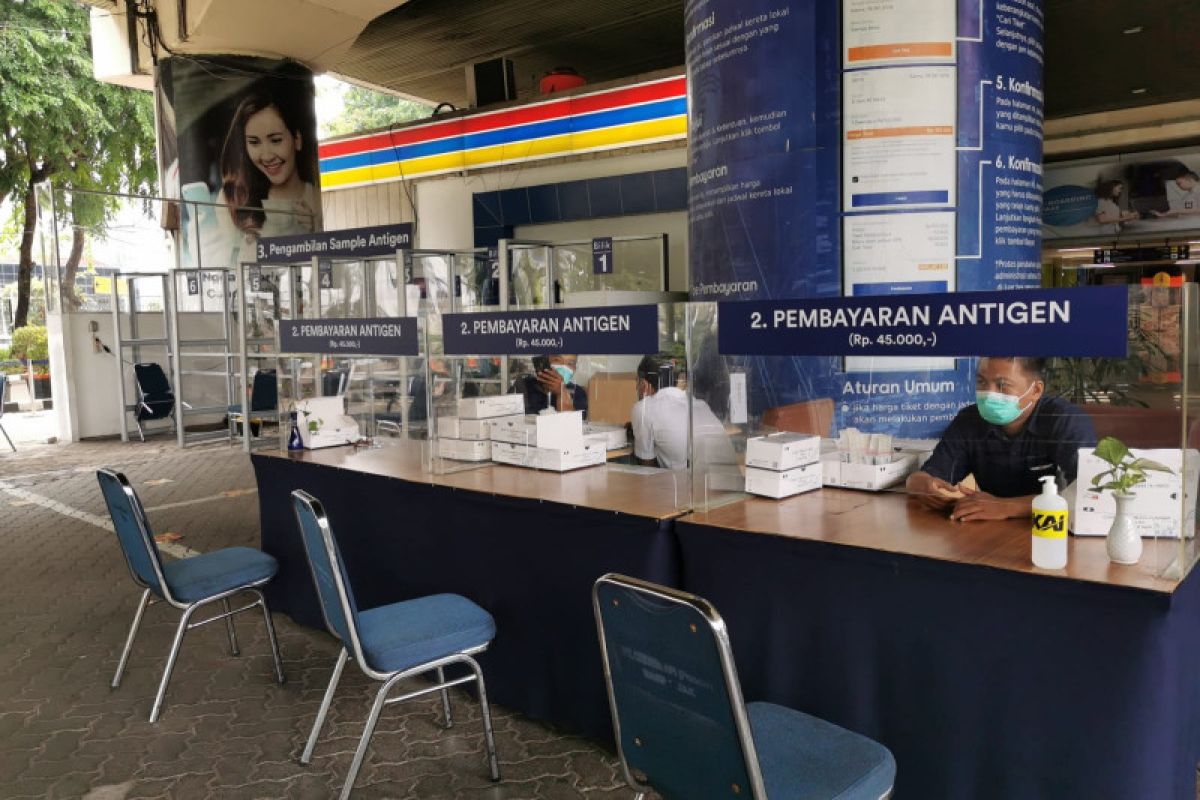 KAI Daop 1 Jakarta imbau penumpang perhatikan jadwal layanan antigen