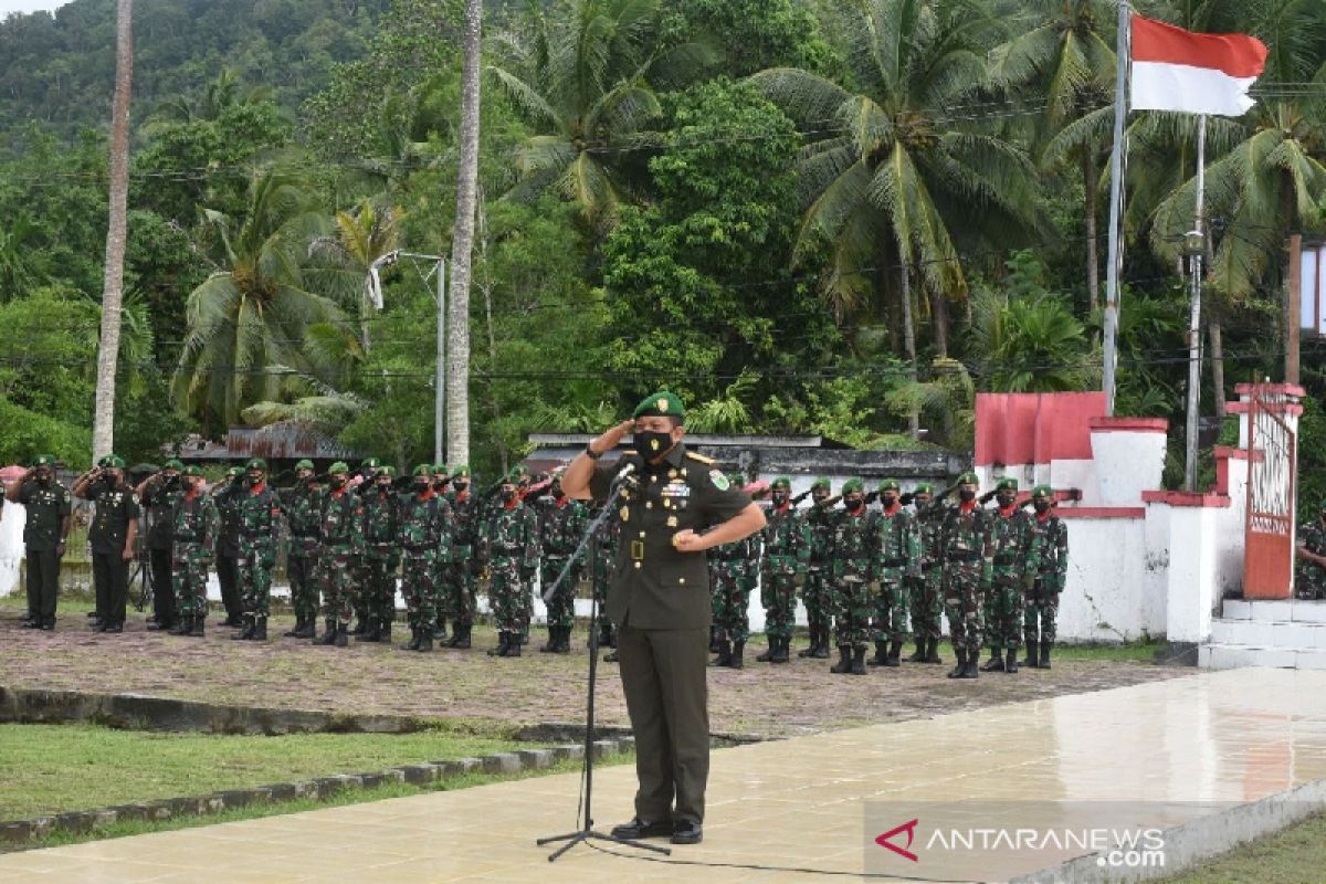 Korem 173/PVB peringati hari Juang TNI AD