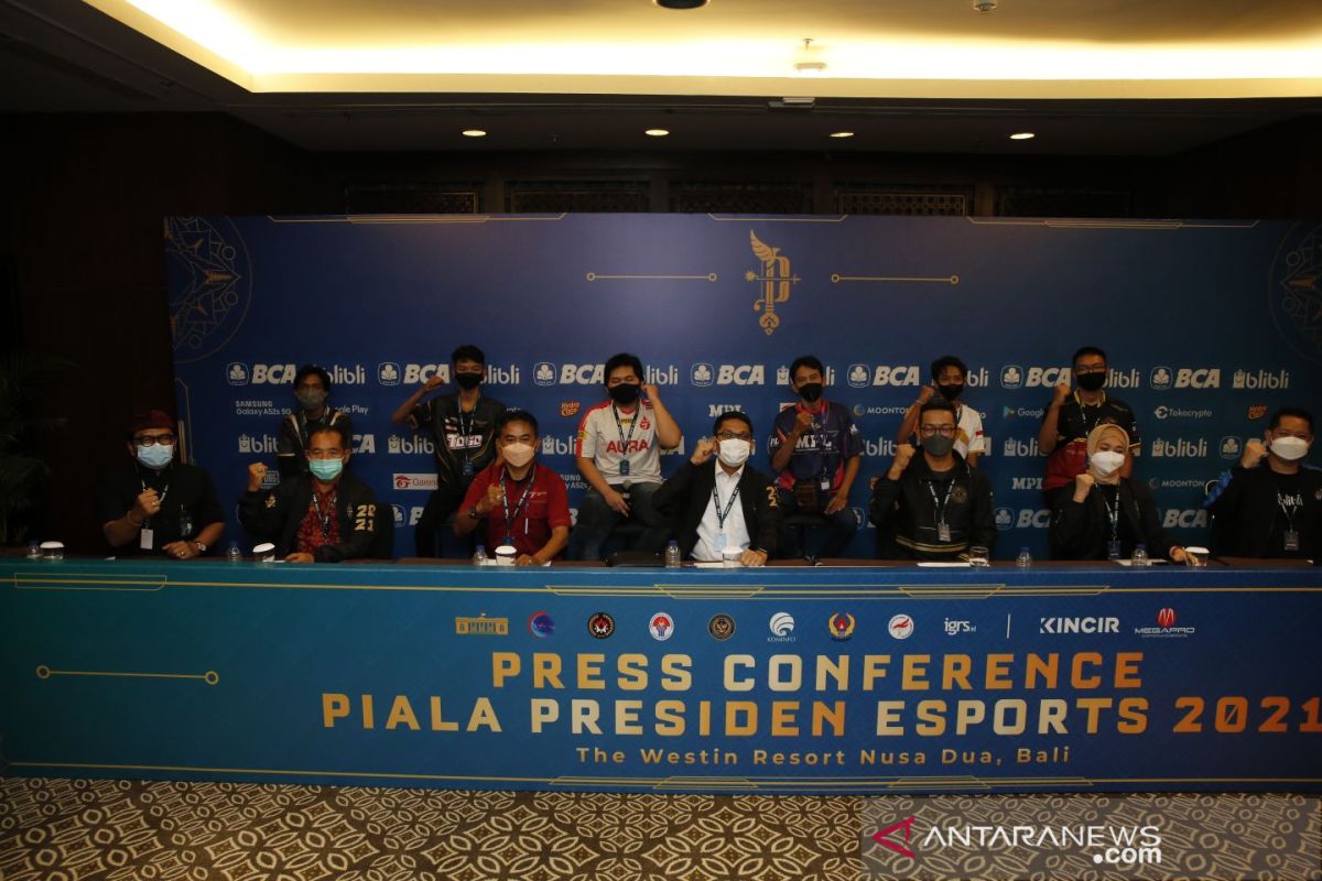 Sebanyak 200 atlet siap bertanding dalam final Piala Presiden Esports