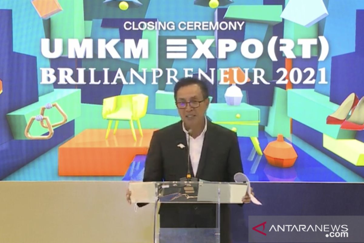 Transaksi e-commerce UMKM EXPO(RT) BRILIANPRENEUR capai Rp8,1 miliar