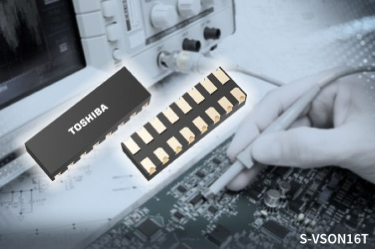 Toshiba’s new 4-Form-A, voltage driven photorelays have one of industry’s smallest[1] mounting areas, will help reduce semiconductor tester sizes