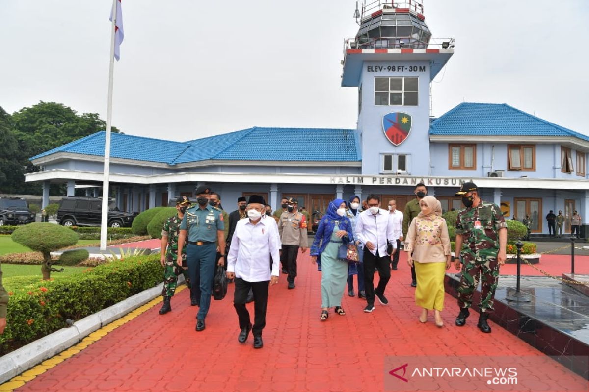 Wapres kunjungi lokasi terdampak erupsi Gunung Semeru