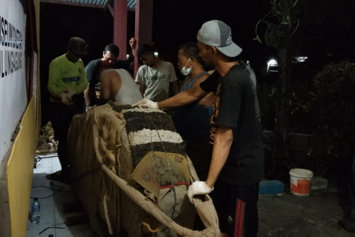 Prasasti Kamulan dipindahkan ke Trenggalek