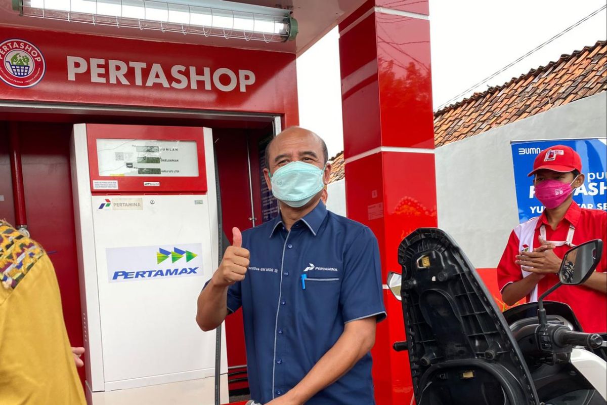 Gencarkan Program One Village One Outlet,  Pertamina Resmikan Pertashop 3P.17602 Muara Bakti Bekasi