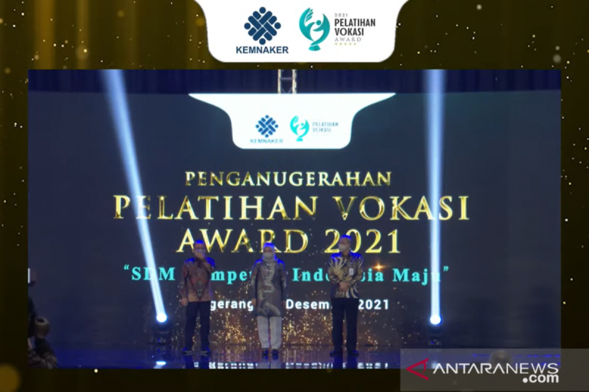 Pelatihan Vokasi Award 2021 digelar Kemenaker